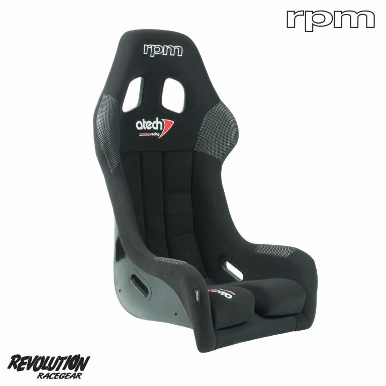 RPM ATECH TARGET SEAT BLACK | Revolution Racegear Australia