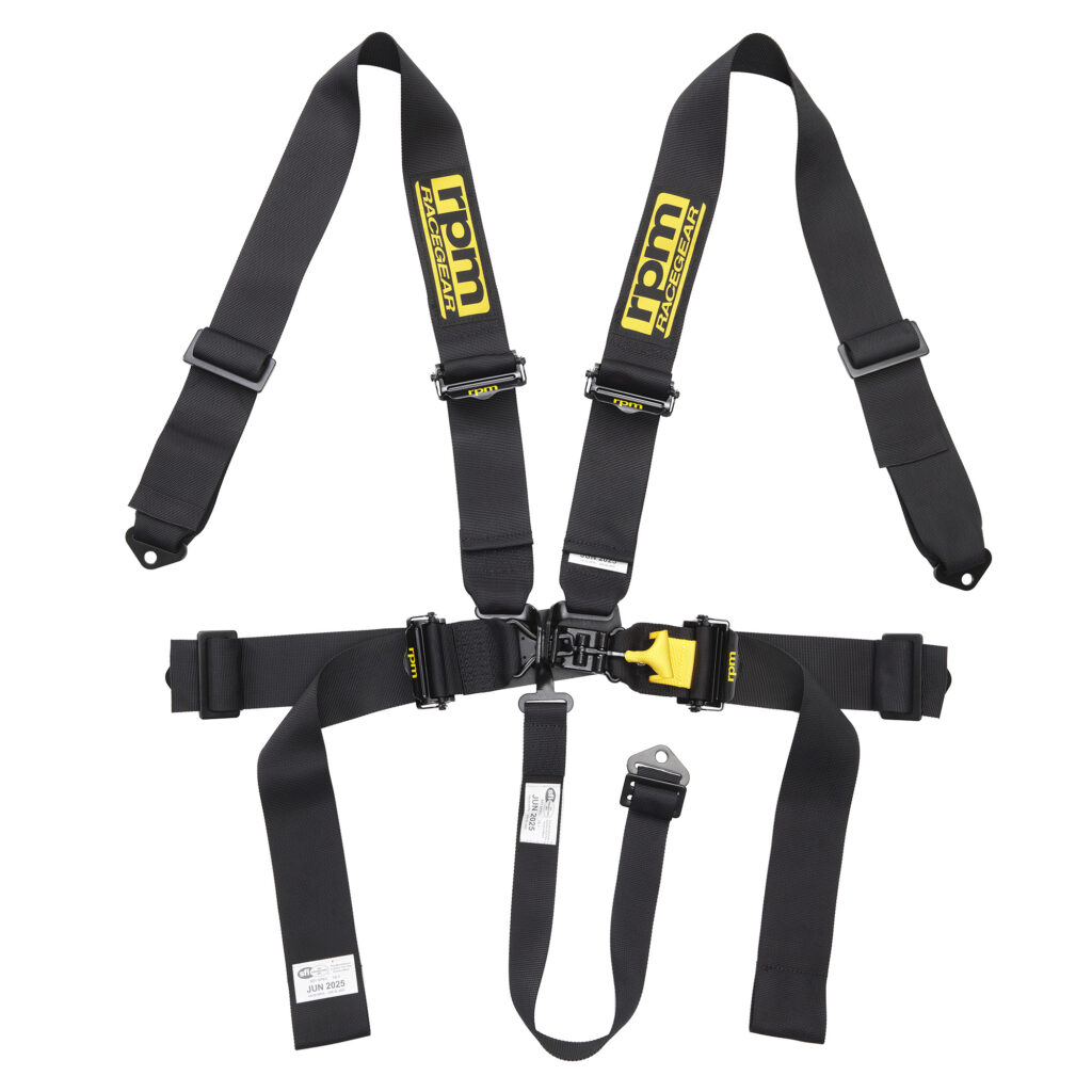 RPM LATCHLINK STEALTH 5PT HARNESS SFI Revolution Racegear