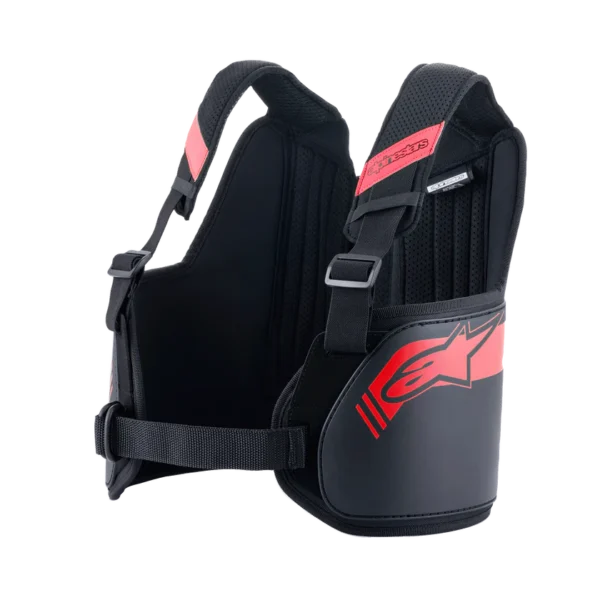 ALPINESTARS YOUTH BIONIC RIB PROTECTOR BLACK RED