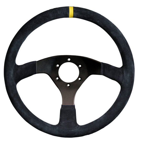 RPM/SPORTLINE - Sprint 350mm suede black 3 Spoke STEERING WHEEL