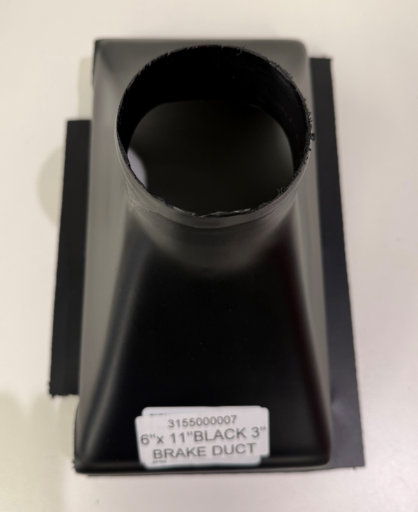 BRAKE / OIL COOLER DUCT - 3INCH