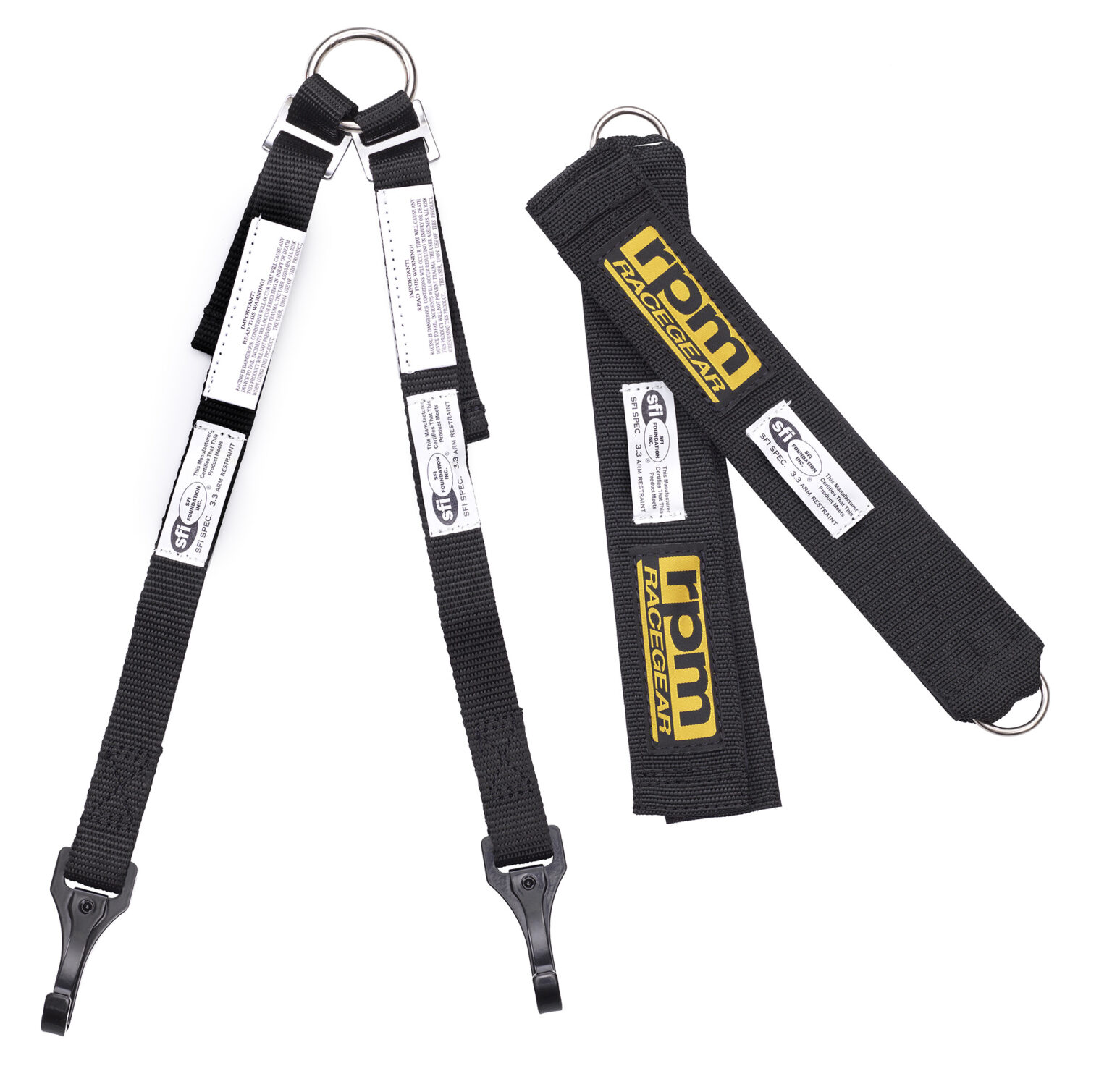 RPM ARM RESTRAINTS - SFI 3.3 | Revolution Racegear Australia