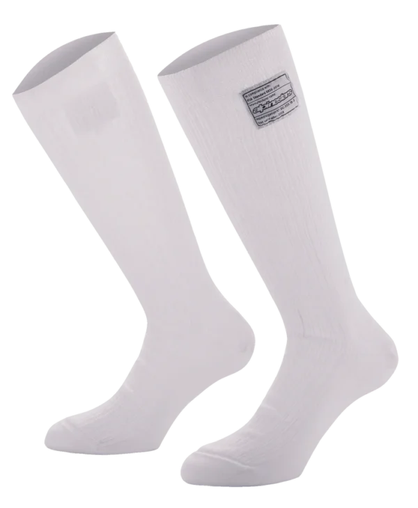 ALPINESTARS RACE SOCKS V4 FIA - WHITE