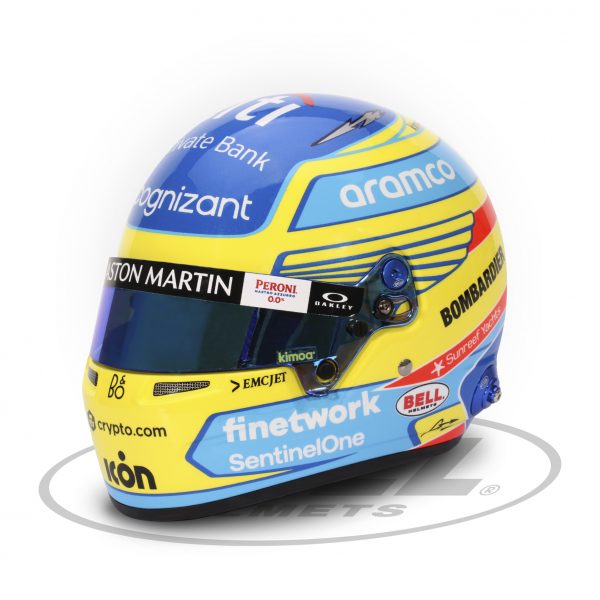 Bell Fernando Alonso 2023 Mini Helmet