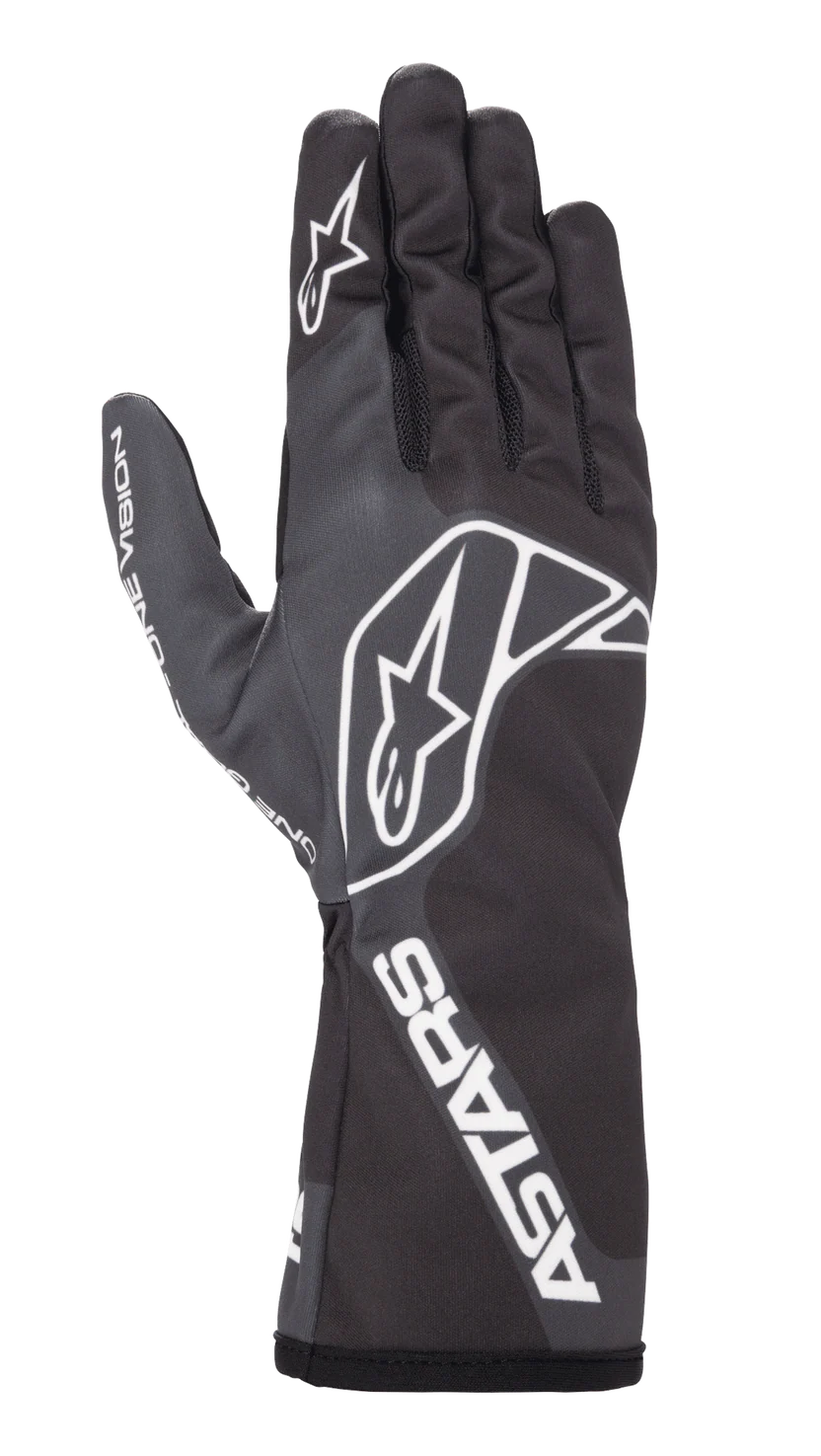 ALPINESTARS TECH-1 K RACE YOUTH GLOVE BLACK GREY
