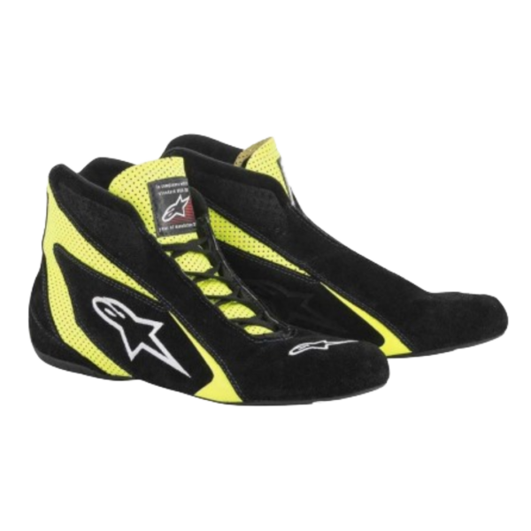 ALPINESTARS SP Shoe Black/Fluro Yellow