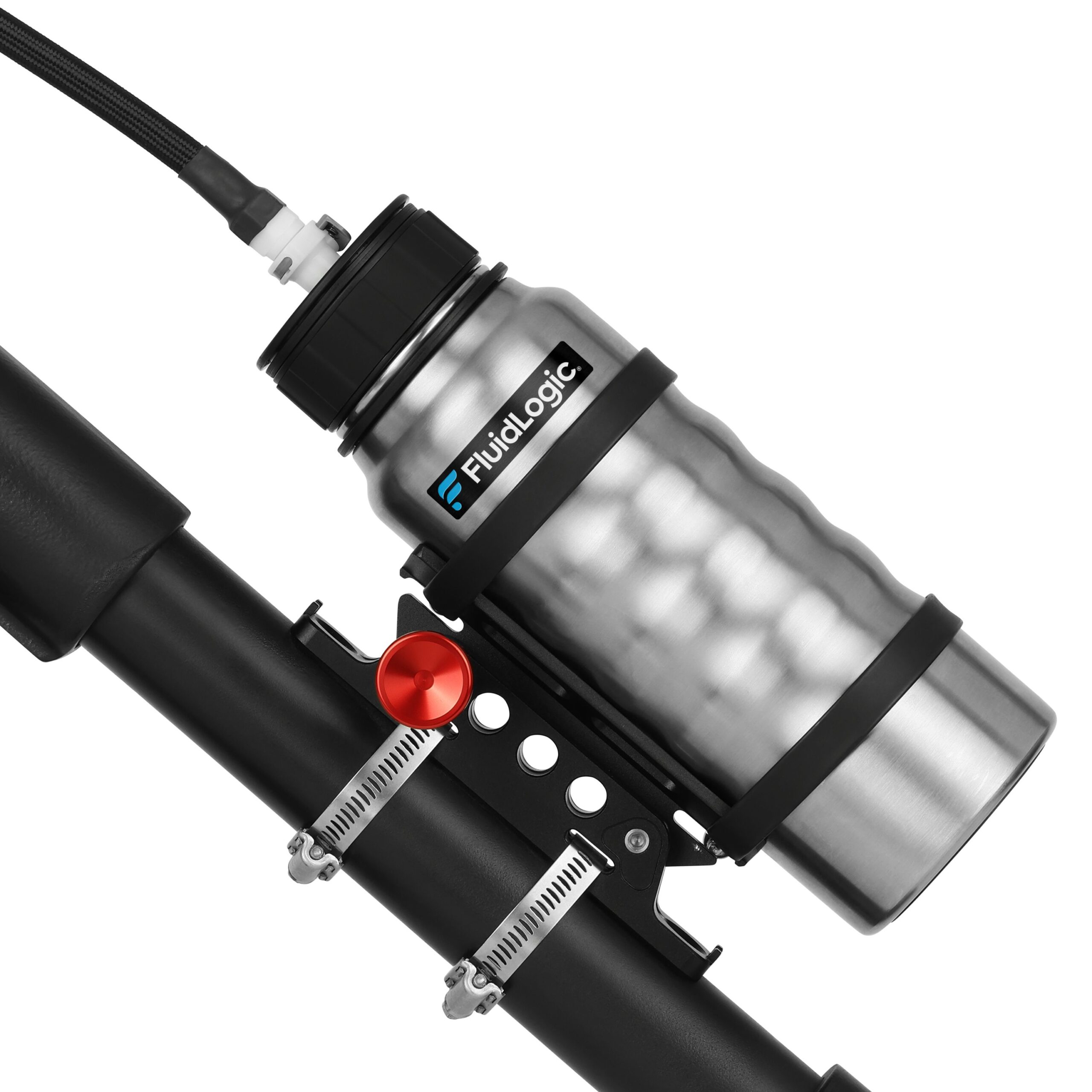 FluidLogic VMR32 Bottle on cage - Revolution Racegear