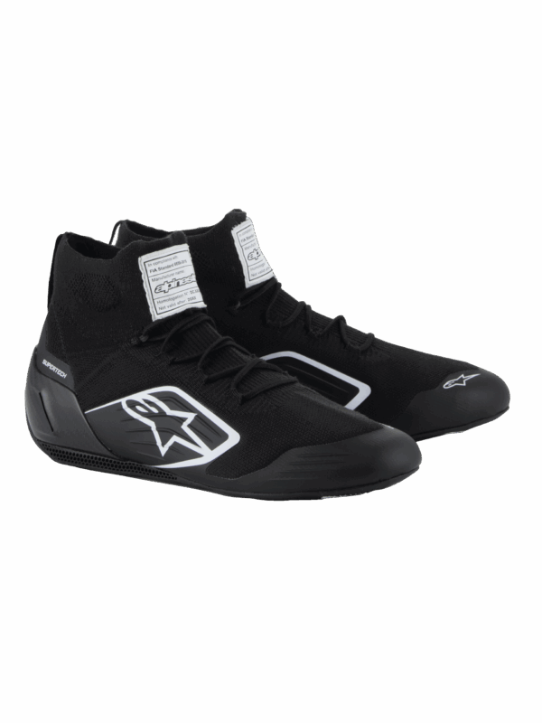 Alpinestars Supertech Shoes FIA & SFI - Black