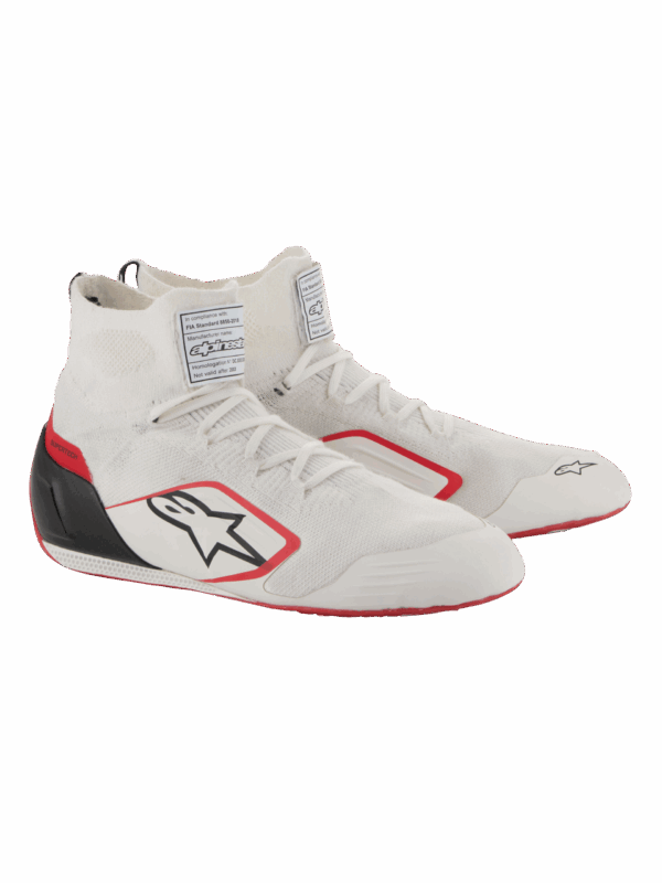 Alpinestars Supertech Shoe White/Red Black