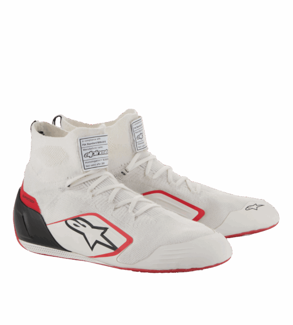 Alpinestars Supertech Shoe White/Red Black