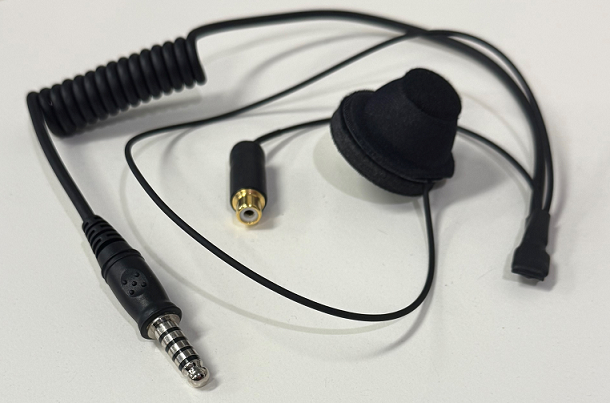 ZN ZeroNoise Full Face Helmet Comms kit 5 pin
