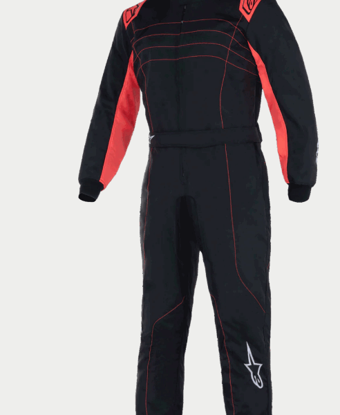 ALPINESTARS KART SUIT - KMX9 V3 S YOUTH - Black/Red