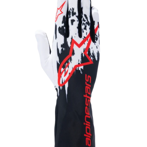 ALPINESTARS TECH 1 K V3 Karting Glove Black / White / Red