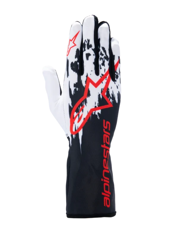 ALPINESTARS TECH 1 K V3 Karting Glove Black / White / Red