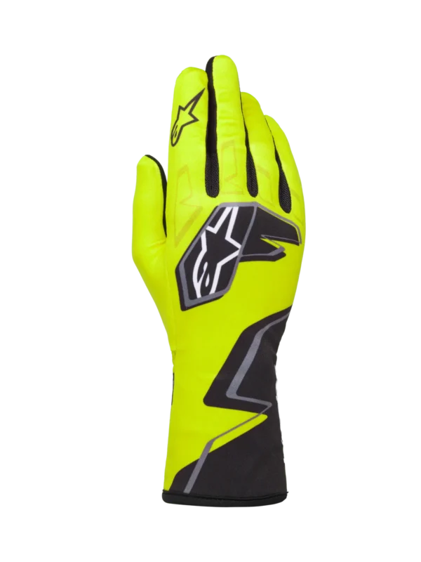ALPINESTARS TECH-1 K RACE V2 YELLOW BLACK WHITE