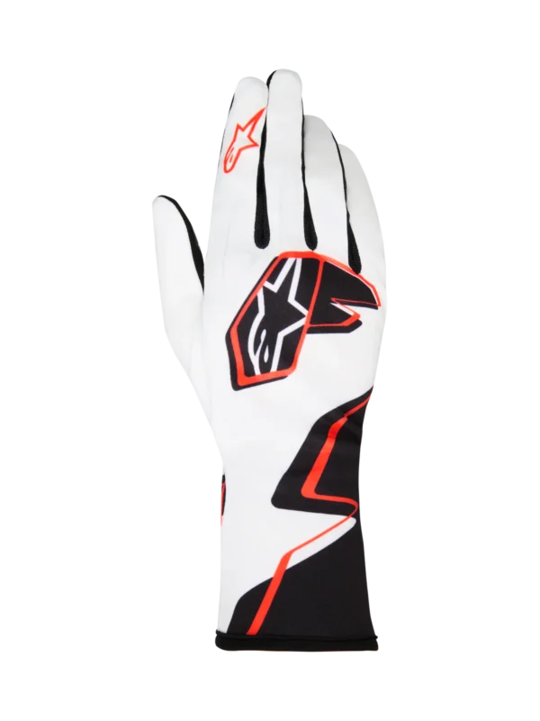 ALPINESTARS TECH-1 K RACE V2 WHITE BLACK ORANGE