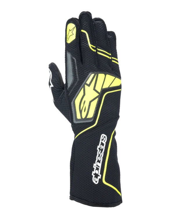 ALPINESTARS TECH-1 KX V4 GLOVES GREY BLACK YELLOW