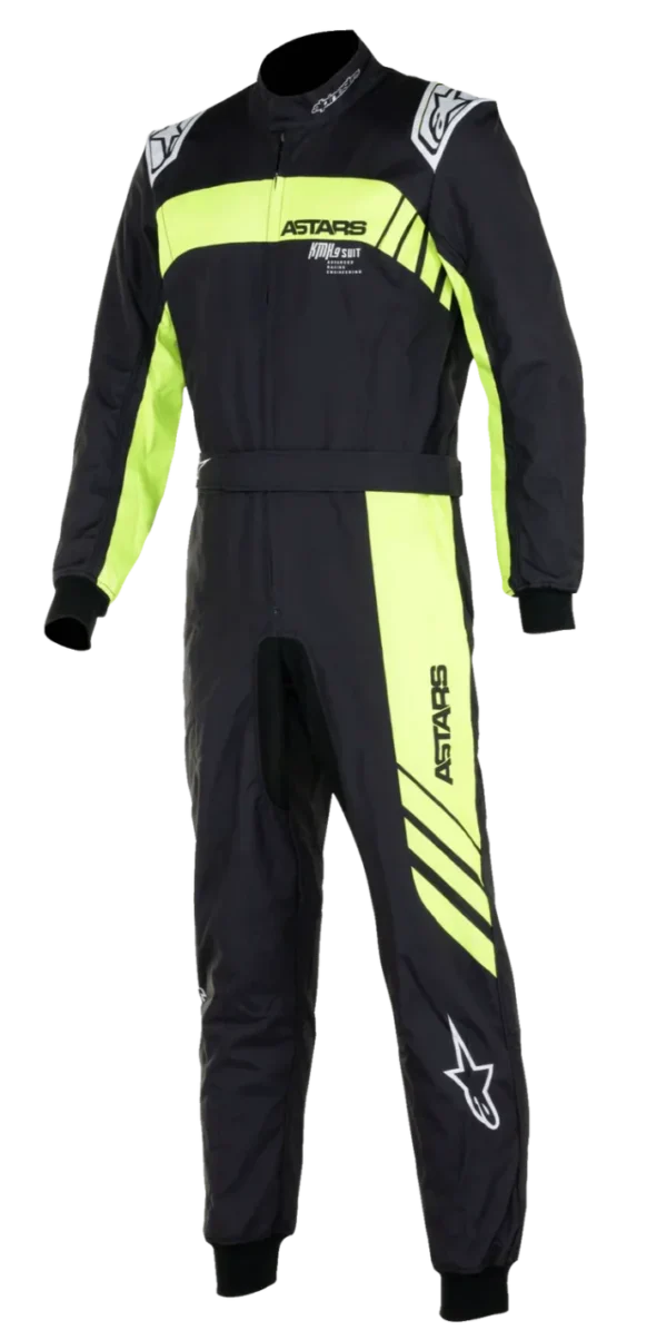 ALPINESTARS KMX9 V3 GRAPHIC 3 SUIT BLACK YELLOW
