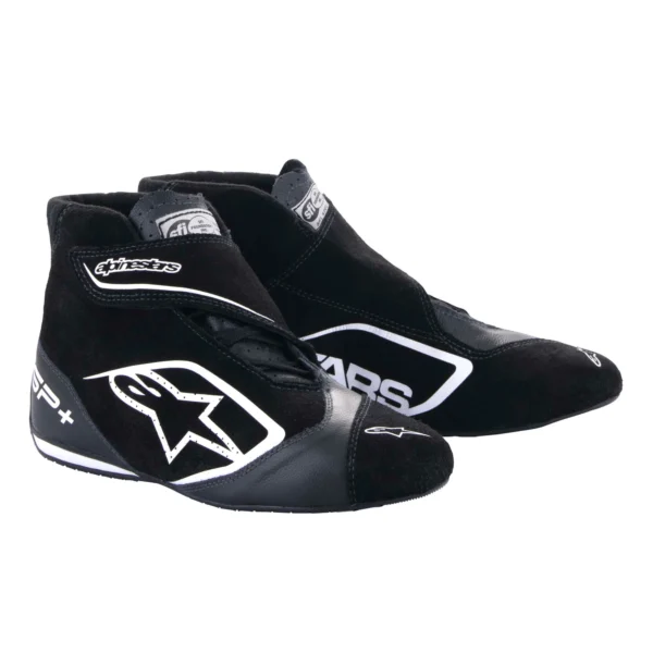 ALPINESTARS SP PLUS SHOES BLACK WHITE