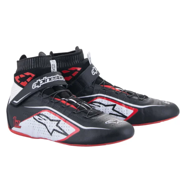 ALPINESTARS TECH-Z V2 SHOE BLACK RED WHITE