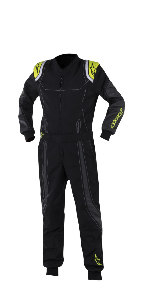 ALPINESTARS KMX9 YOUTH BLACK ANTHRACITE YELLOW FLURO