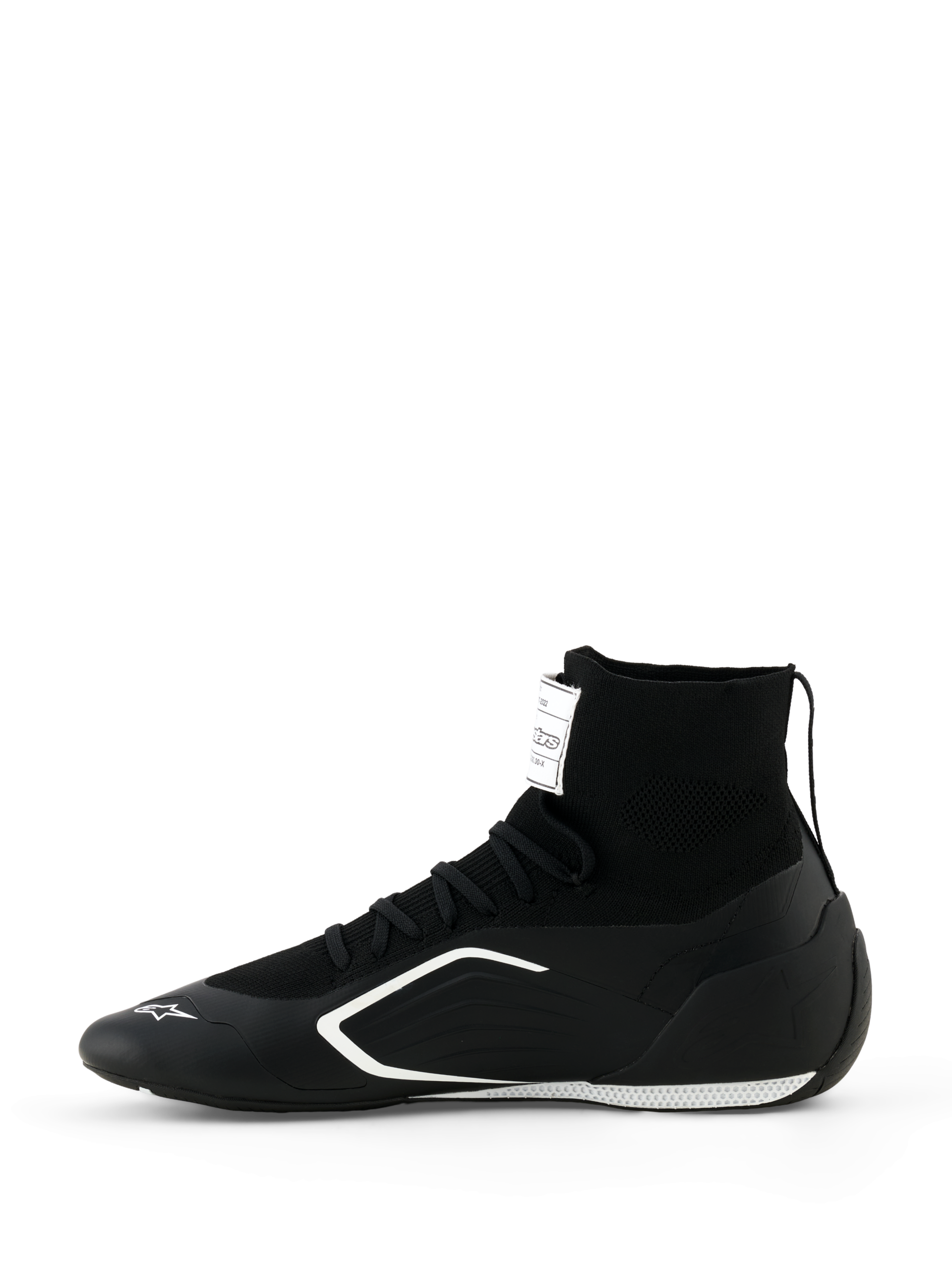 ALPINESTARS SUPERTECH K SHOE BLACK / WHITE - Image 4