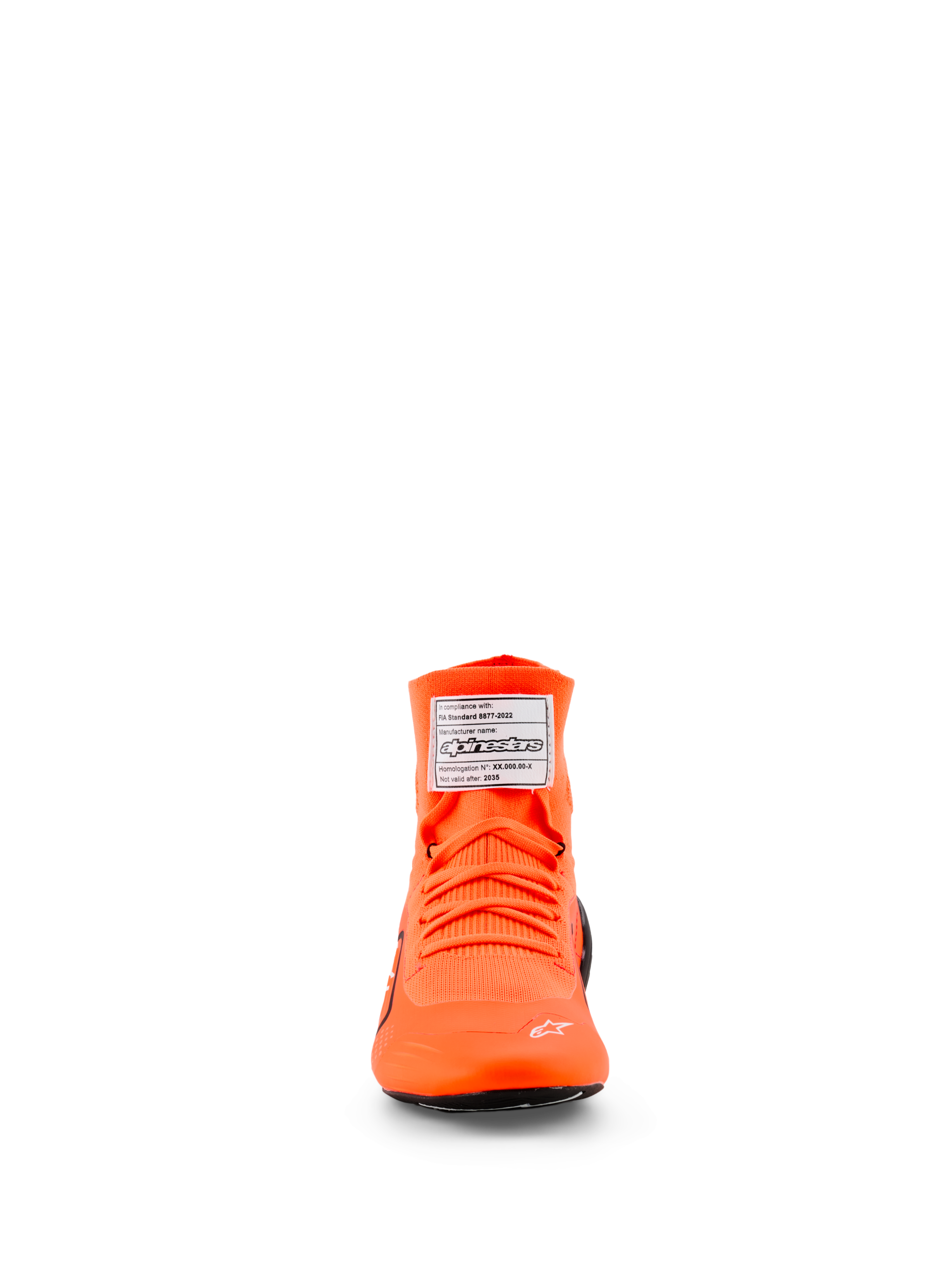 ALPINESTARS SUPERTECH K SHOE ORANGE / BLACK - Image 2