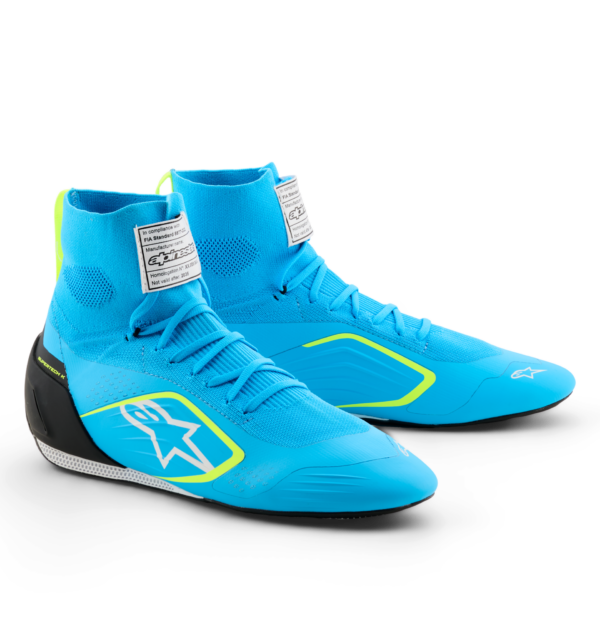 ALPINESTARS SUPERTECH K SHOE BLUE / BLACK / YELLOW