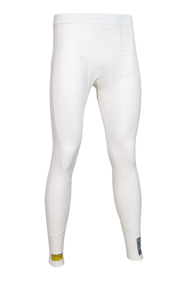 RPM NOMEX UNDERWEAR BOTTOMS WHITE FIA 8856-2000
