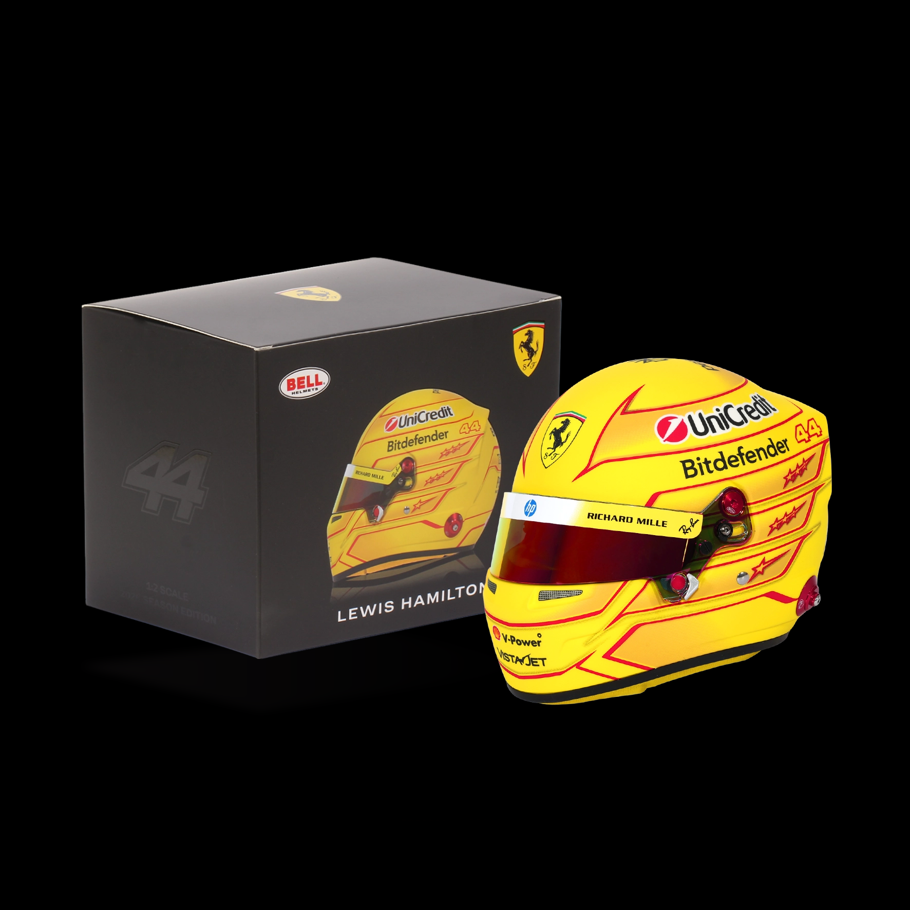 LEWIS HAMILTON 2026 MINI BELL HELMET - Image 8