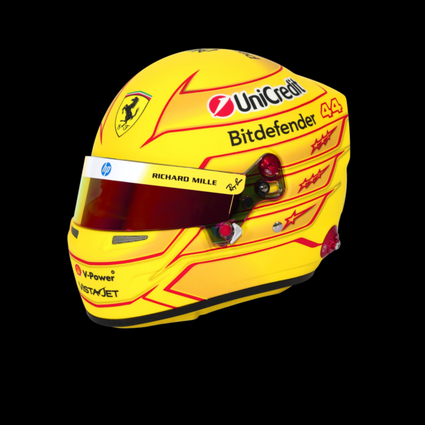 Lewis Hamilton Ferrari 2026 with Wing