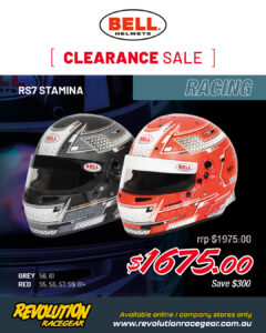 BELL HELMET CLEARANCE